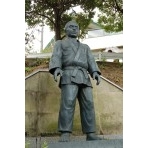 西郷四郎の像