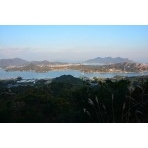 岩城島から見る生名島・因島