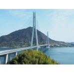 多々羅展望台から見るしまなみ海道・多々羅大橋