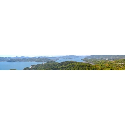 高見山展望台からのパノラマ風景