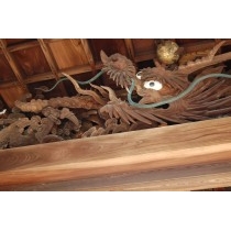 福善寺山門の龍