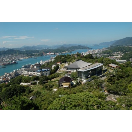 千光寺公園展望台からの風景（夏）