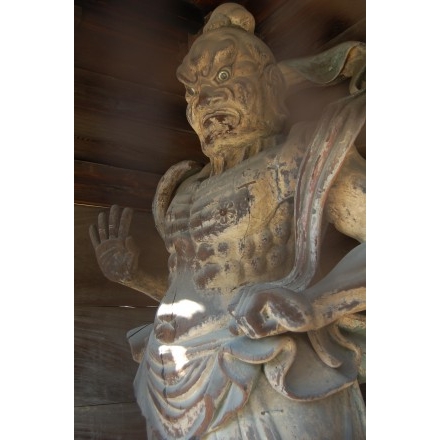 西國寺の仁王像（吽形）
