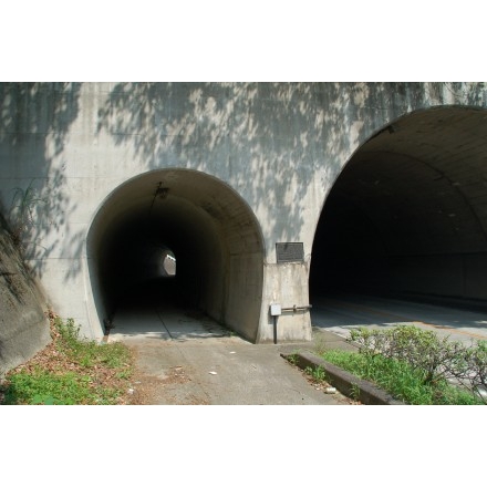 旧尾道鉄道のトンネル