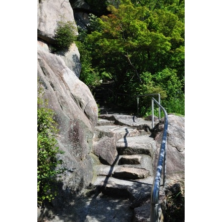 白滝山への登山道