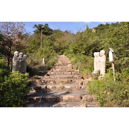 白滝山登山道