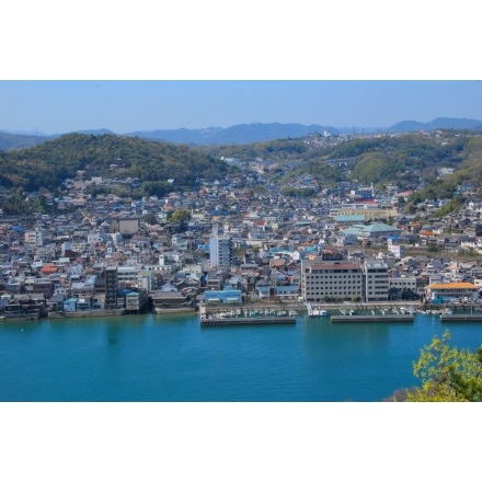 岩屋山から見た尾道市街地