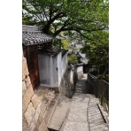 天寧寺三重塔の付近の路地