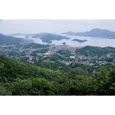 青影山頂上からの風景