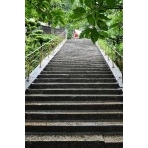 雨の千光寺参道