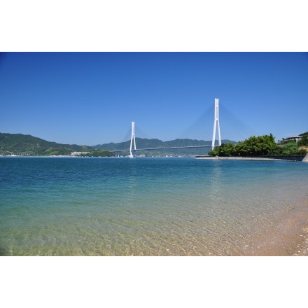 夏のしまなみ海道・多々羅大橋