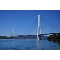 夏のしまなみ海道・多々羅大橋
