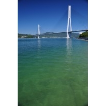 夏のしまなみ海道・多々羅大橋