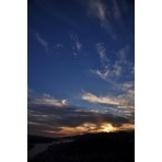 浄土寺山から見た夕景（10月）