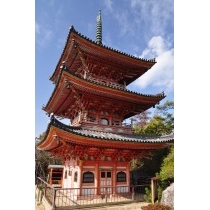 向上寺国宝三重塔