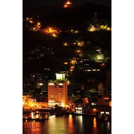 岩屋山から見る尾道の夜景