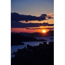 浄土寺山から見る夕景（12月）