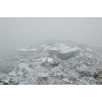 千光寺公園の雪景色