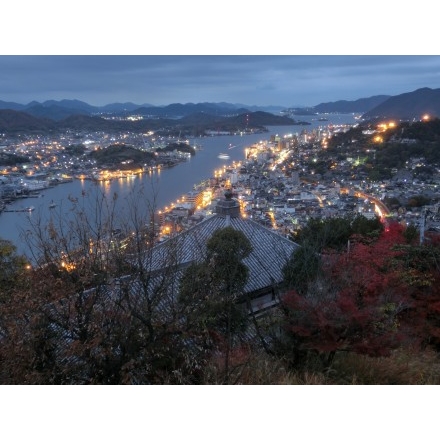 浄土寺山からの夜明け