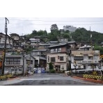 雨の山手地区