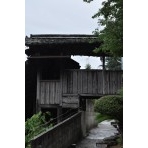 雨の天寧寺の渡り廊下