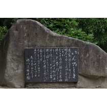 因島公園の林芙美子句碑