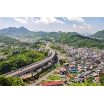 岩屋山から見たしまなみ海道