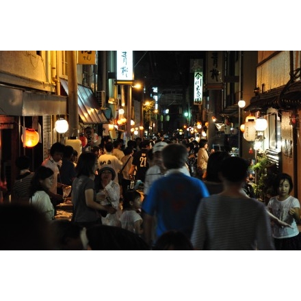 水尾町の水祭り