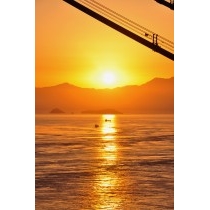 夜明けの来島海峡