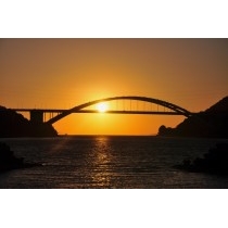 しまなみ海道・大三島橋の夕景