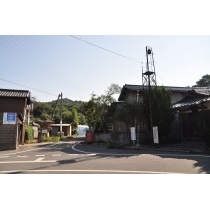 映画「ふたり」ロケ地（火の見櫓のある道）