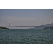 岩子島から見たしまなみ海道因島大橋