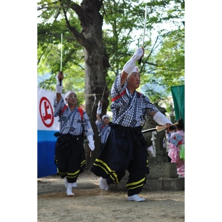 椋浦町の法楽踊り