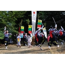 椋浦町の法楽踊り