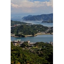 鳴滝山から見る風景