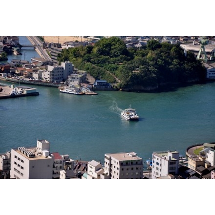 渡船のある風景