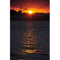因島から見た夕景