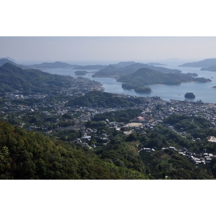 青影山山頂からの風景