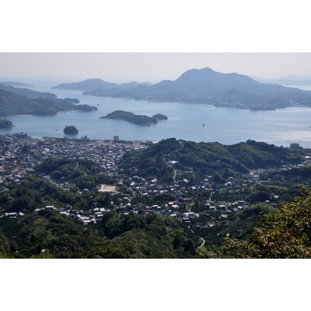 青影山山頂からの風景