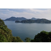 因島水軍スカイラインから見た風景