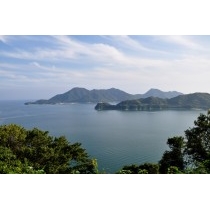 因島水軍スカイラインから見た風景