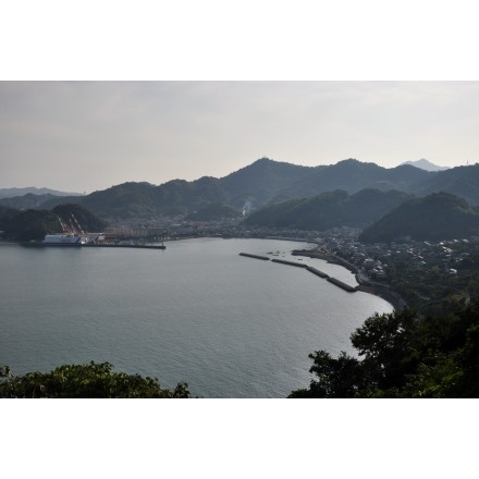 因島水軍スカイラインから見た風景