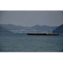 百島から見た内海大橋