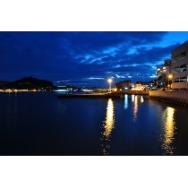尾道水道の夜景