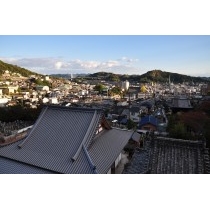 西國寺境内から見る尾道市街地