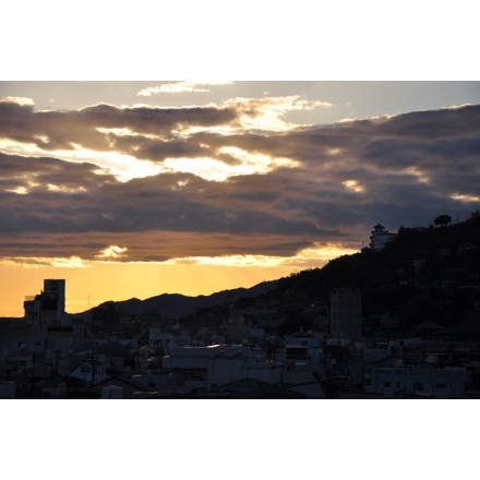 浄土寺付近から見る夕景