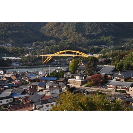 耕三寺・未来心の丘から見る風景