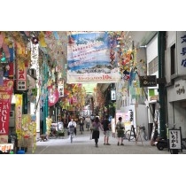 夏の本通り商店街
