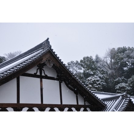 浄土寺の雪景色