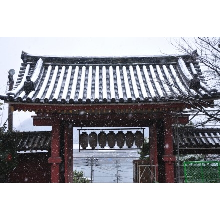 浄土寺の雪景色